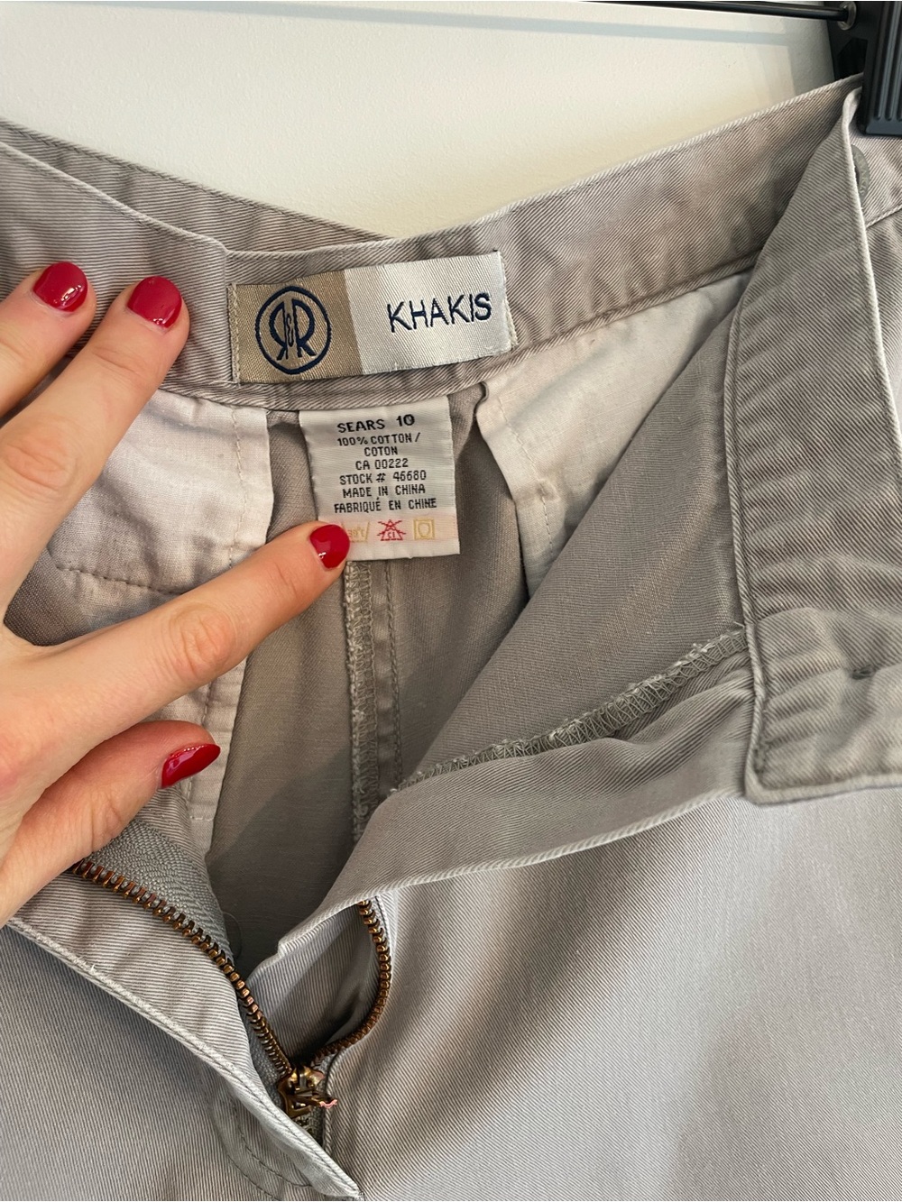 Vintage 90s 100% Cotton Skort - Picture 5 of 16